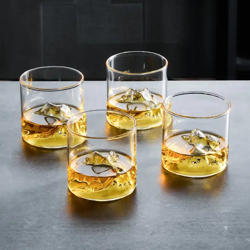 Japanese style glacier wine cup dining room whisky glass