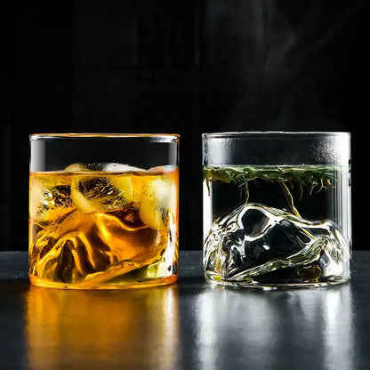Japanese style glacier wine cup dining room whisky glass