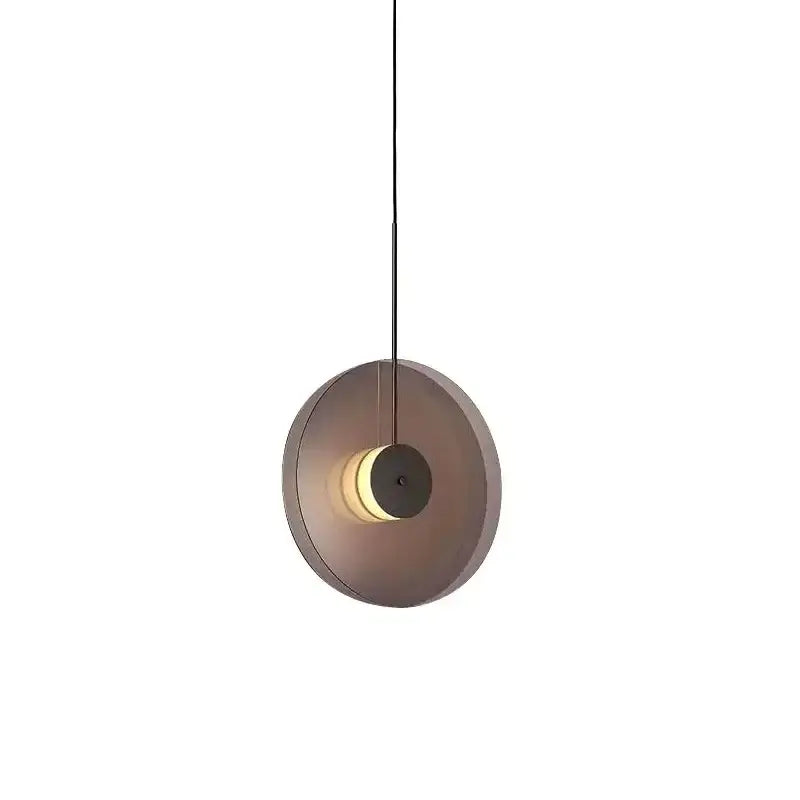 Modern gold glass art chandelier dining room pendant light
