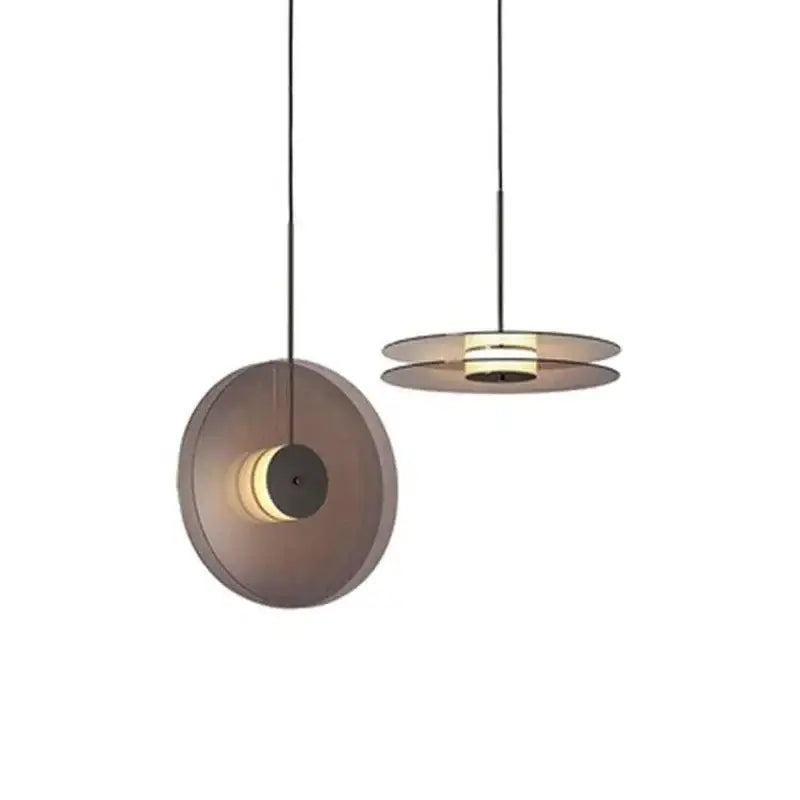 Modern gold glass art chandelier dining room pendant light