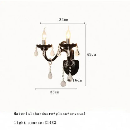 glass branch silver led chandelier for living room