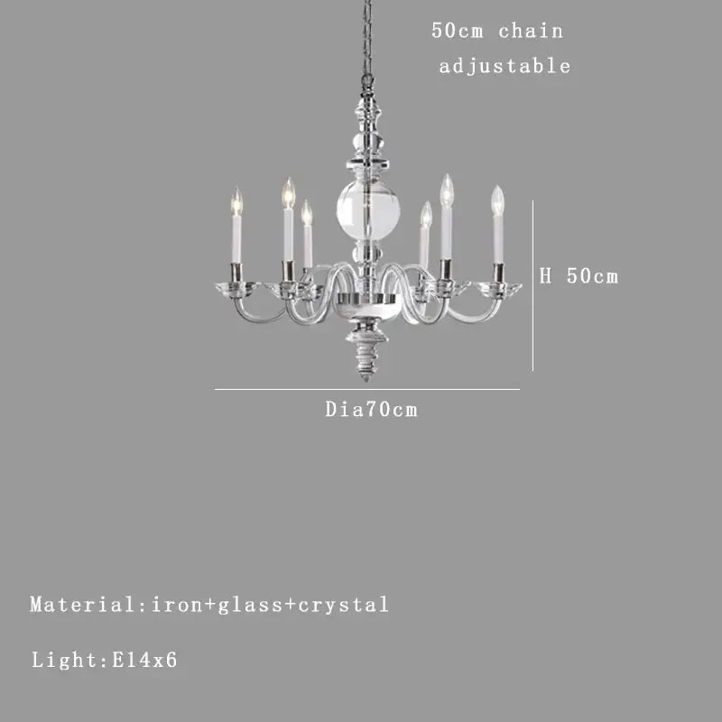 glass branch silver led chandelier for living room