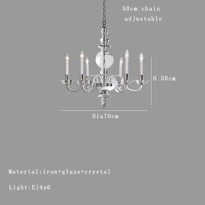 glass branch silver led chandelier for living room