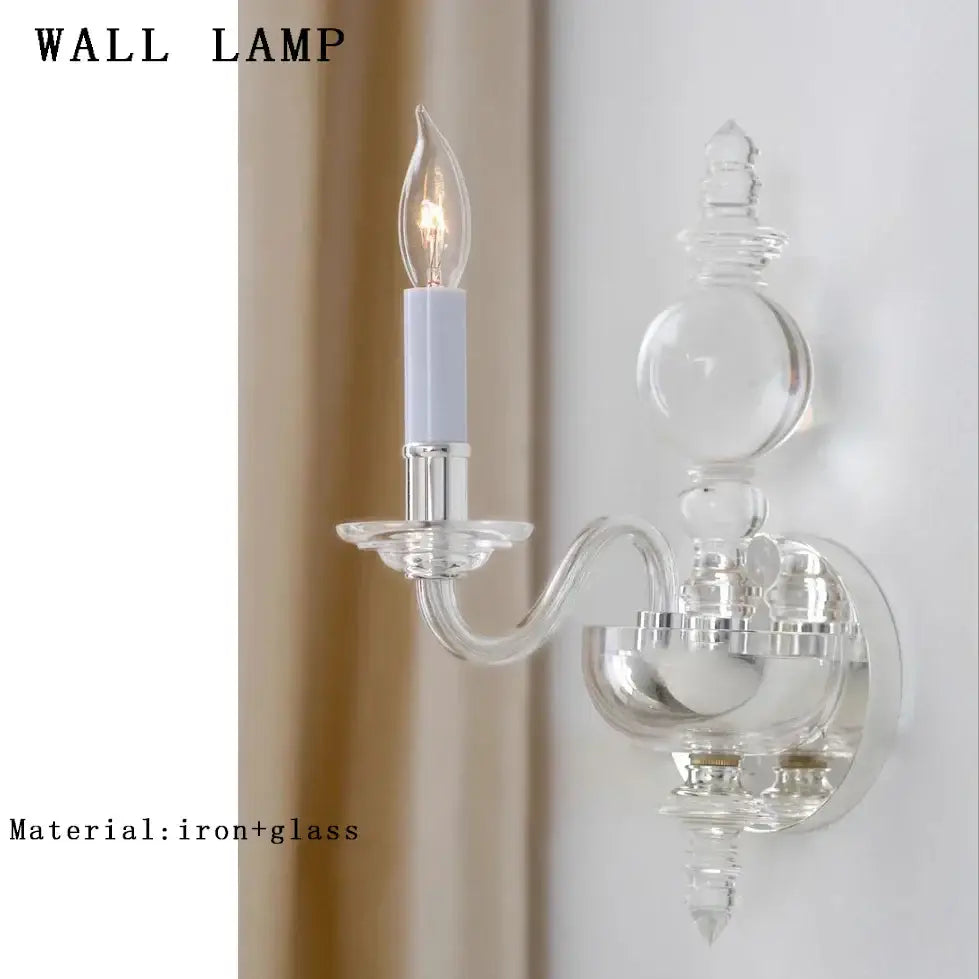 glass branch silver led chandelier for living room