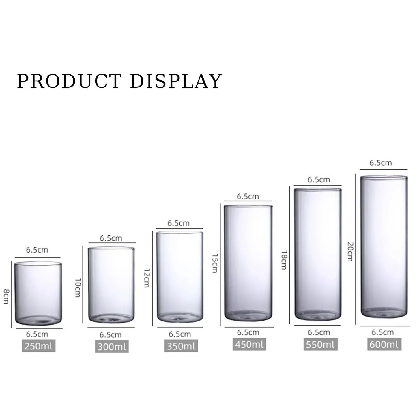 DecorBites™ Glass Hydroponic Desktop Planter Vase