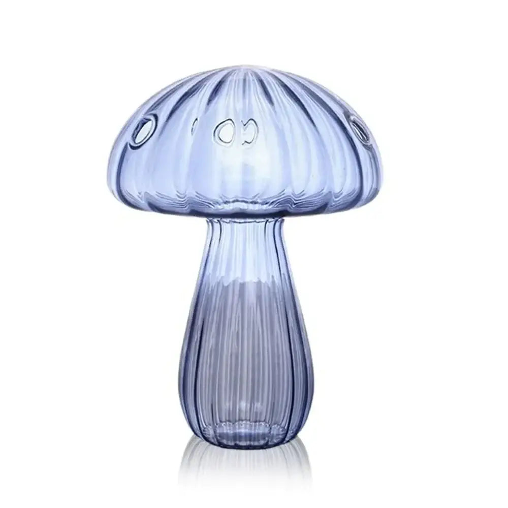 Colorful mushroom glass vase living room home decor