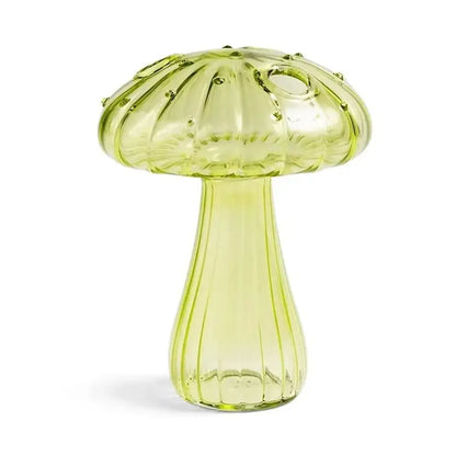 Colorful mushroom glass vase living room home decor