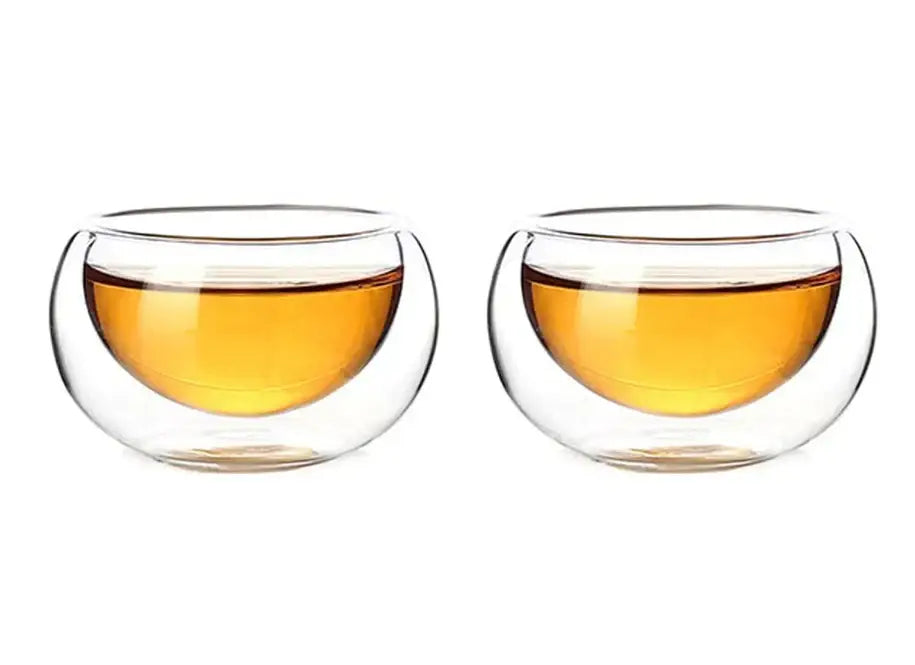 Modern heat resistant glass teapot set with infuser for kitchen tea