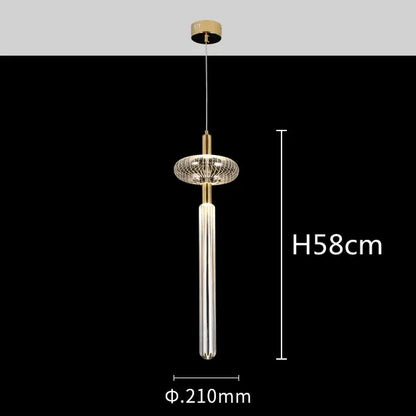 Modern starburst glass tubes led chandelier for living room