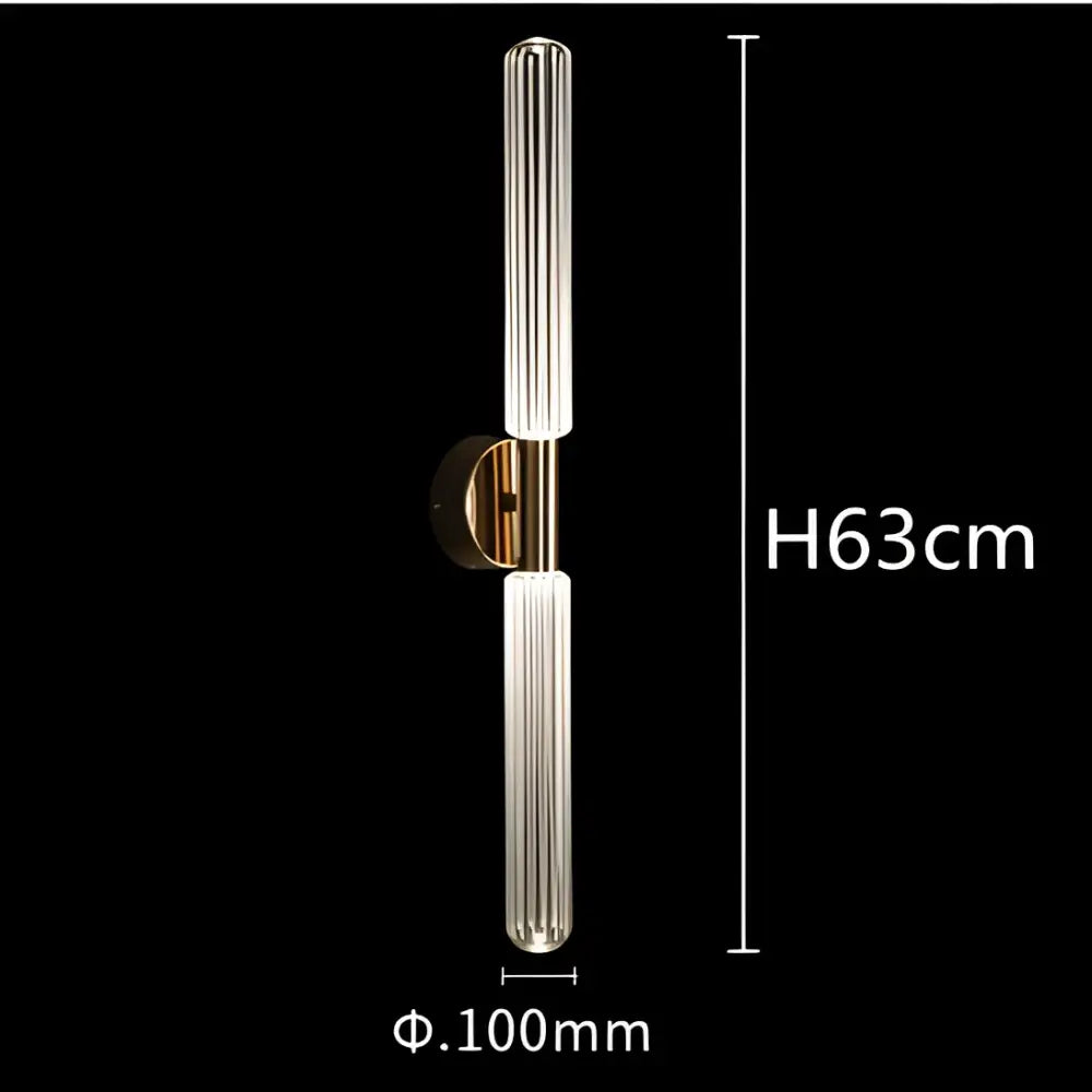 Modern starburst glass tubes led chandelier for living room
