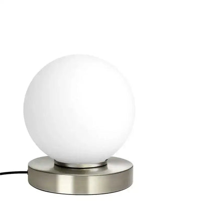 Modern frosted glass usb bedside lamp bedroom decor