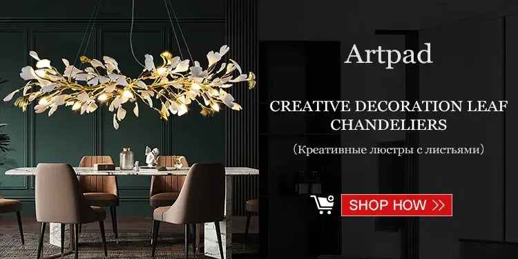 Modern turquoise green crystal stone chandelier dining room light