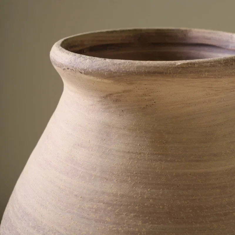 DecorBites™ Handmade Ceramic Vase Retro Style Home Decoration