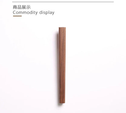DecorBites™ Handmade Nordic Wooden Wall Vase for Plants