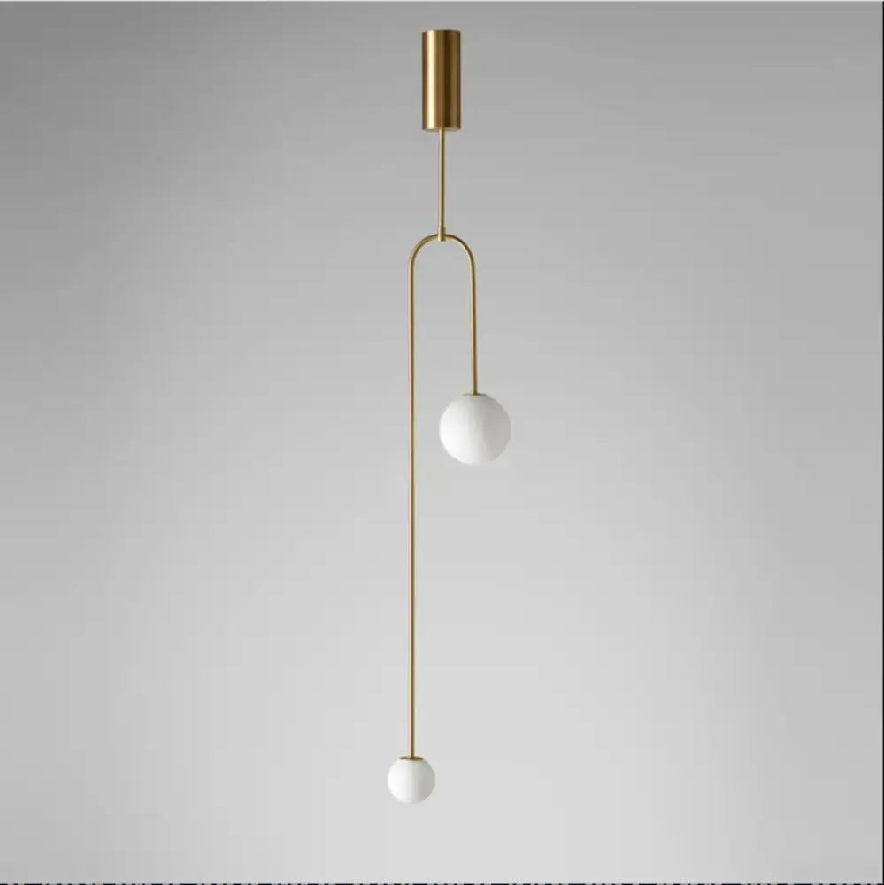 Minimalist black hanging lights with frosted glass for dining room