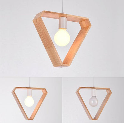 DecorBites™ Hanging Wooden Lights