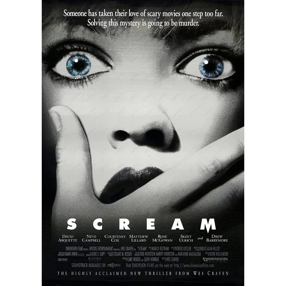 DecorBites™ Horror Movie Retro Poster Wall Art