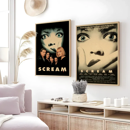 DecorBites™ Horror Movie Retro Poster Wall Art