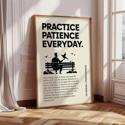 DecorBites™ Inspirational Quote Poster for Home or Office
