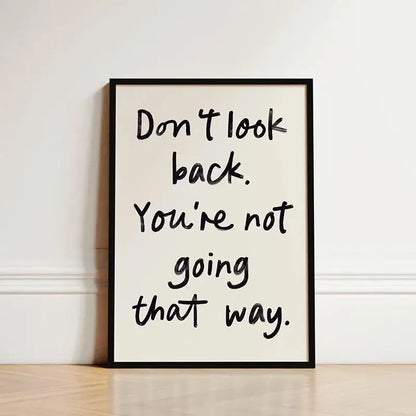 Minimalist colorful book stack quote poster office wall art