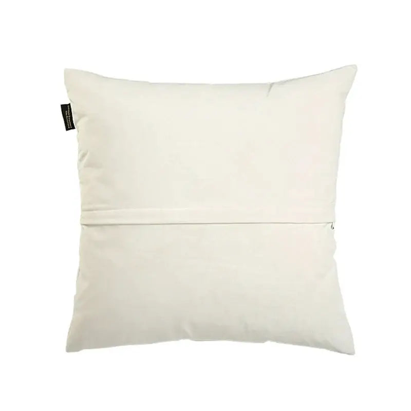 intersecting geometric navy & white cushion cover living room
