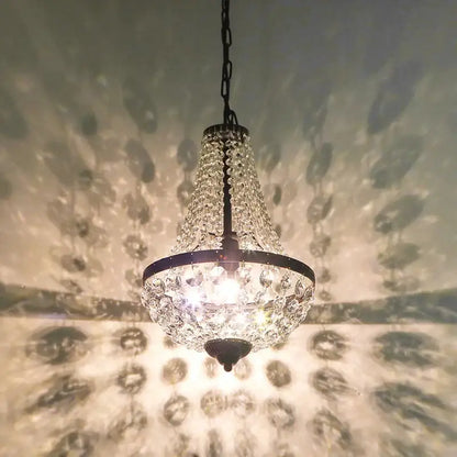 iron art crystal chandelier dining room black metal light