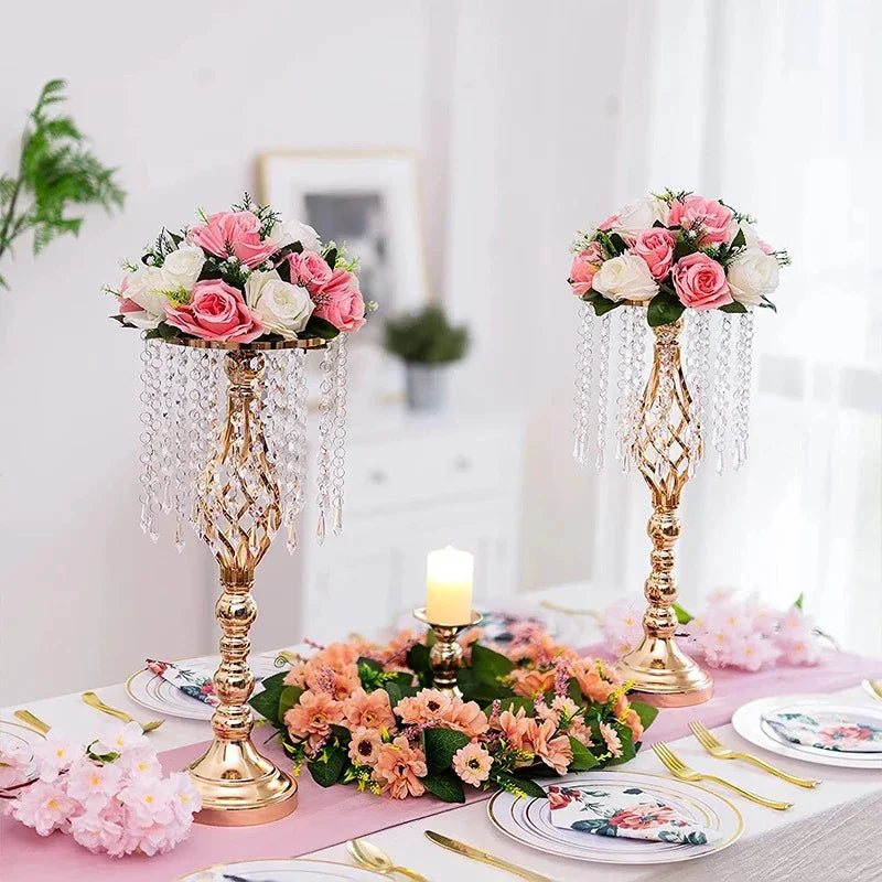 DecorBites™ Iron Flower Racks for Dining Table Decoration