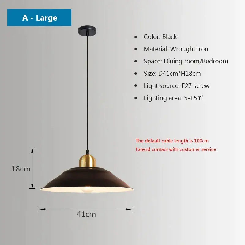 iron industrial green enamel chandelier dining room light