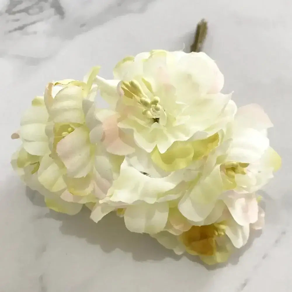 ivory flower cherry stamen berries wedding decor living room