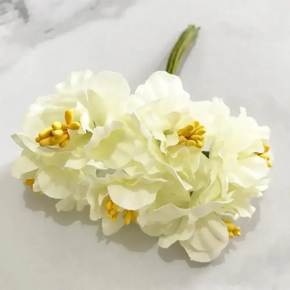 ivory flower cherry stamen berries wedding decor living room