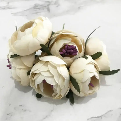 ivory flower cherry stamen berries wedding decor living room