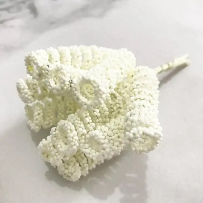 ivory flower cherry stamen berries wedding decor living room