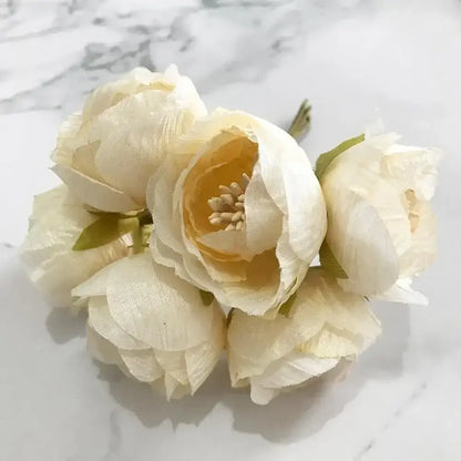 ivory flower cherry stamen berries wedding decor living room