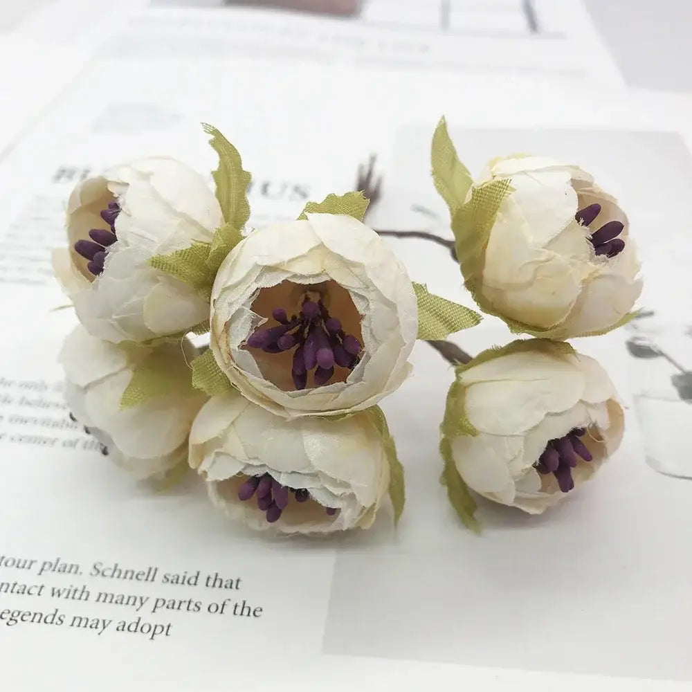 ivory flower cherry stamen berries wedding decor living room