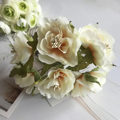 ivory flower cherry stamen berries wedding decor living room