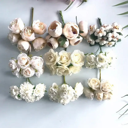 ivory flower cherry stamen berries wedding decor living room