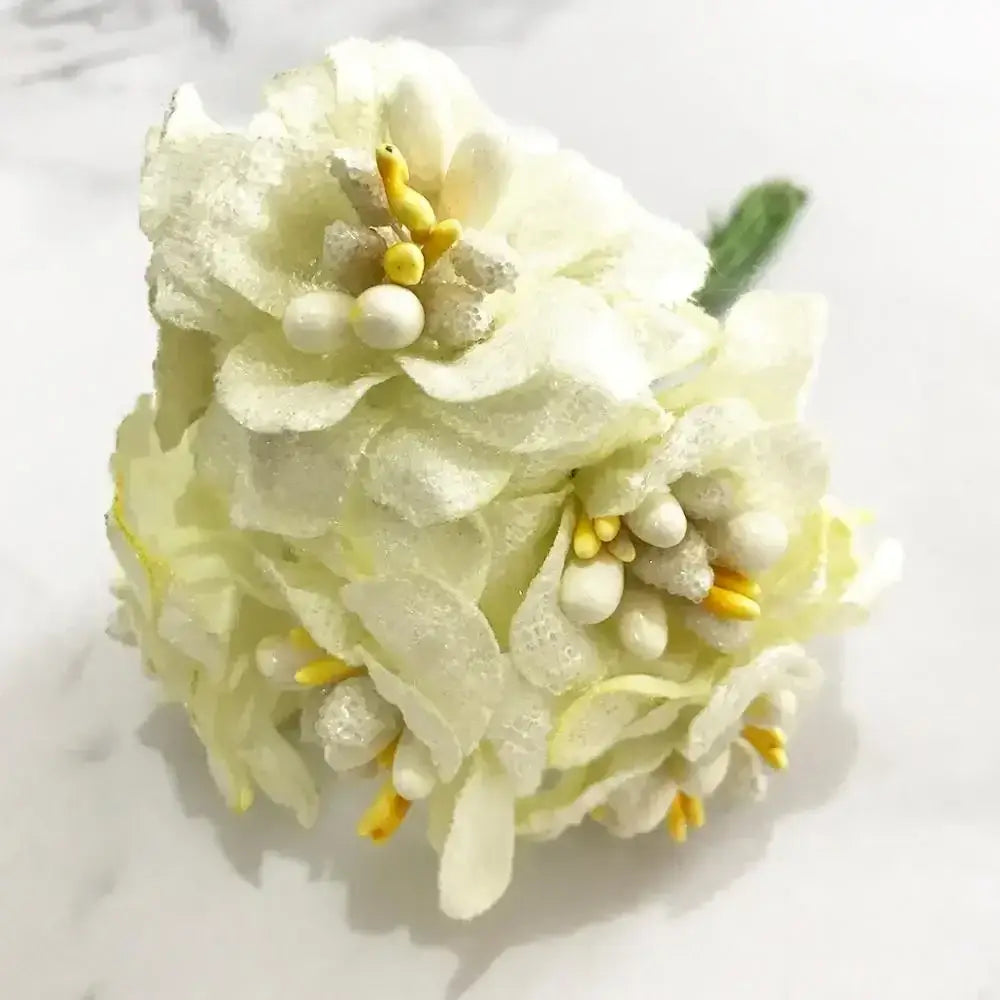 ivory flower cherry stamen berries wedding decor living room