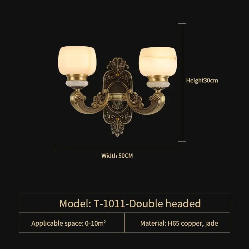 jade chandelier bronze living room multi tier glass lamp
