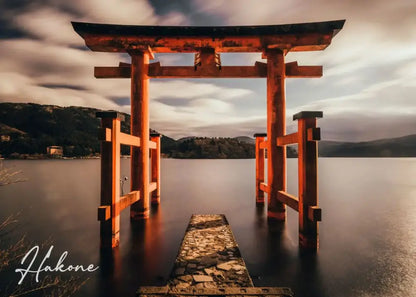 Japanese city landscape canvas set 9 piece living room wall art