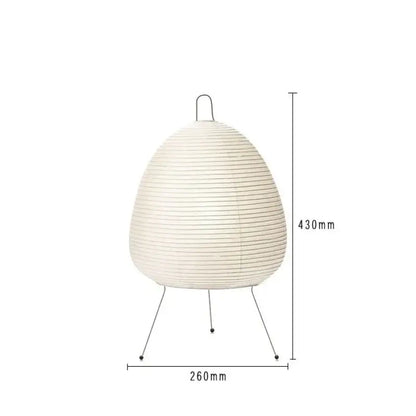 japanese style paper floor lamp for living room lighting