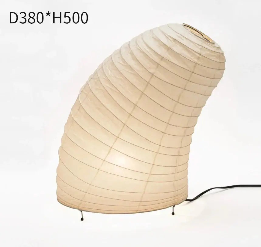 japanese style paper floor lamp for living room lighting