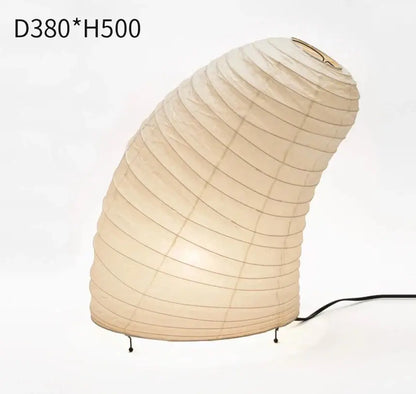 japanese style paper floor lamp for living room lighting