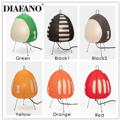 japanese style paper floor lamp for living room lighting