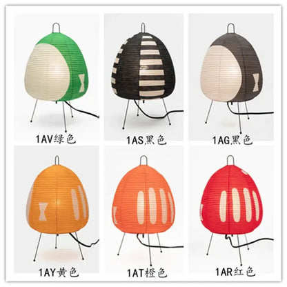 japanese style paper floor lamp for living room lighting