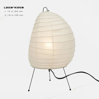 japanese style paper floor lamp for living room lighting