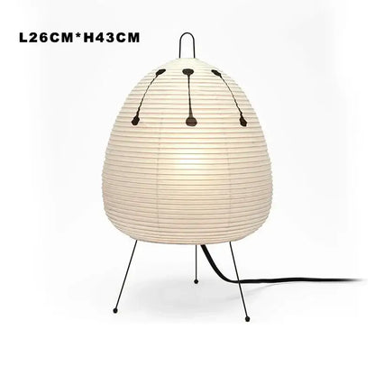 japanese style paper floor lamp for living room lighting
