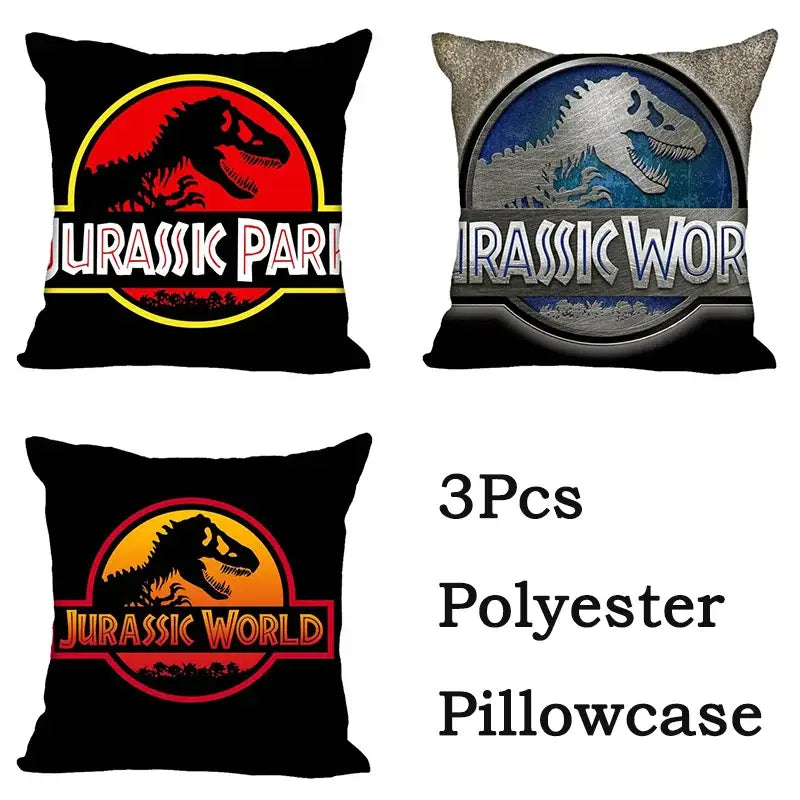 jurassic park dinosaur pillowcase set – living room decor