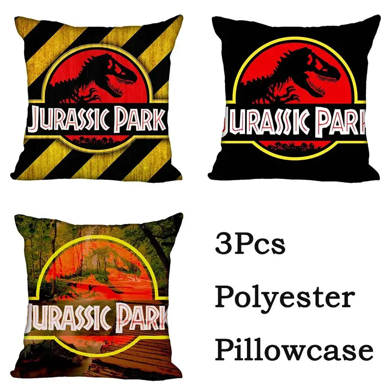 jurassic park dinosaur pillowcase set – living room decor