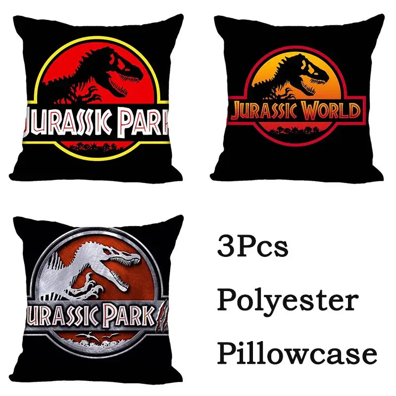 jurassic park dinosaur pillowcase set – living room decor
