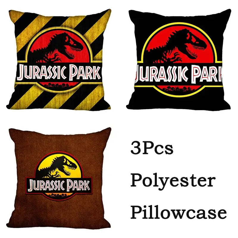 jurassic park dinosaur pillowcase set – living room decor